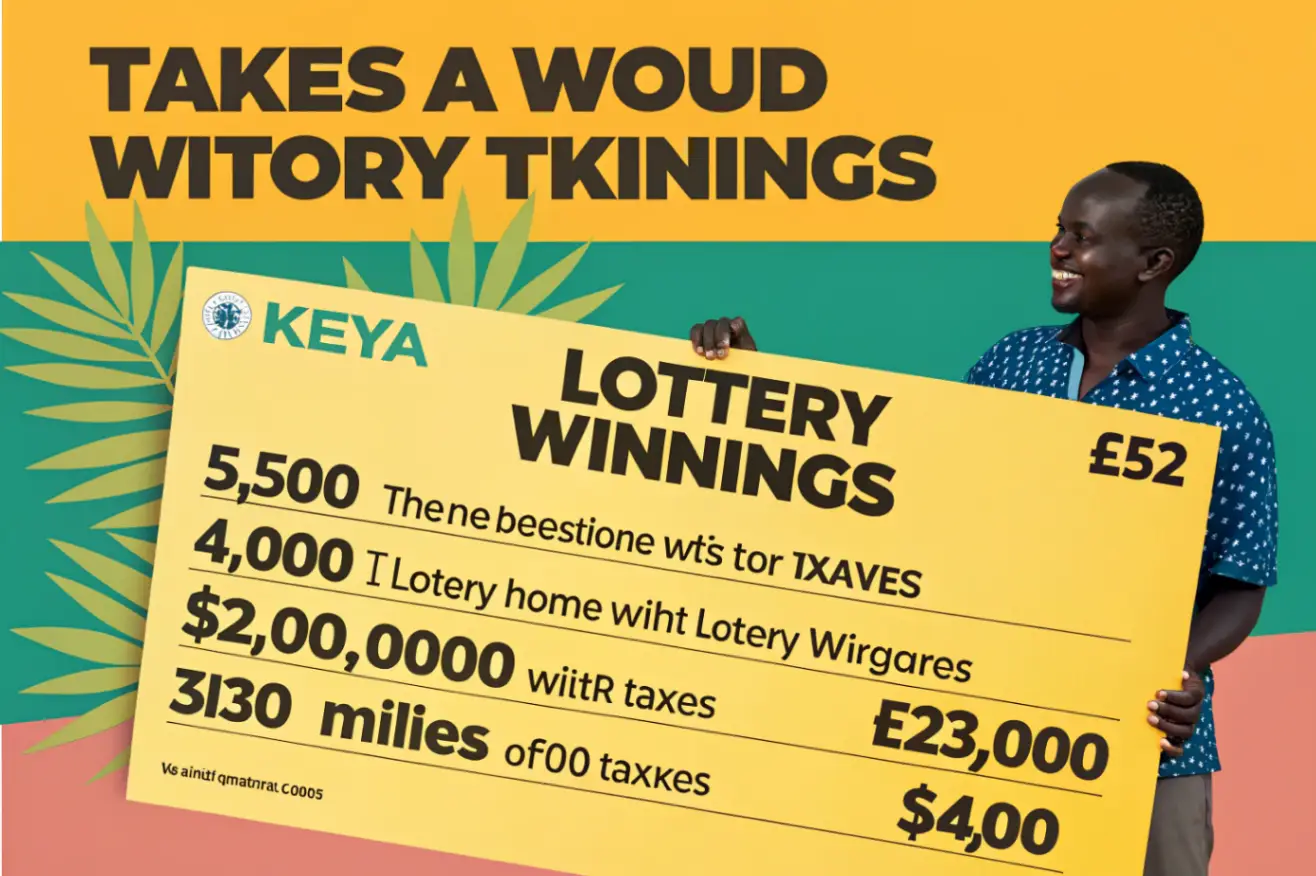 Taxes on Lottery Winnings in Kenya: How Much of the Jackpot You Keep
