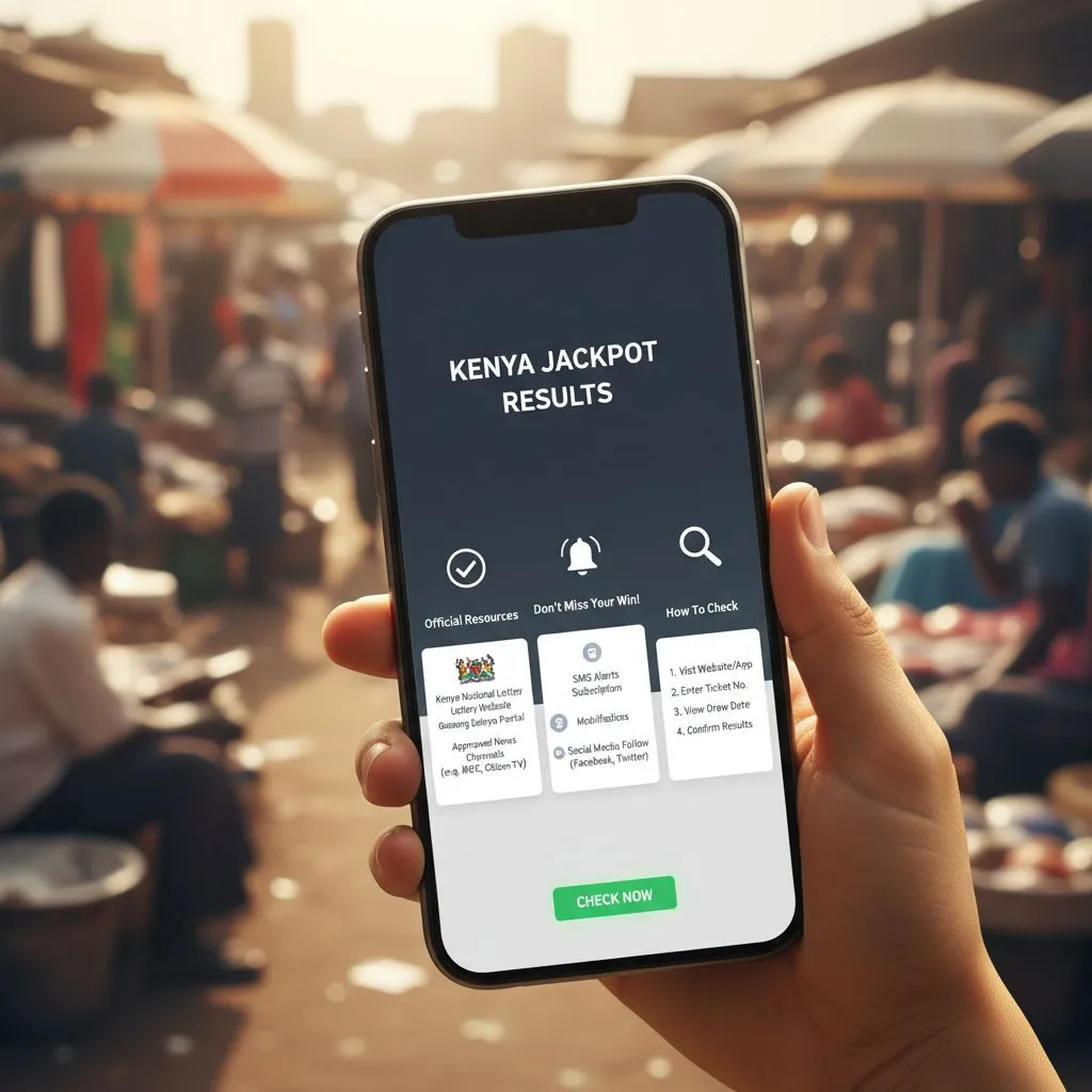 Where to Check Jackpot Results in Kenya: Reliable Sources and How to Never Miss Your Win